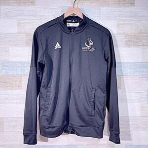 WOFFORD TERRIERS Football Adidas Team Issued Mesh Jacket Black Mens Mediums